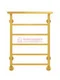 Контур П6-3 - электрический полотенцесушитель с полкой, цвет золото