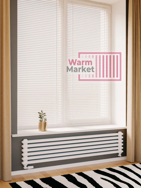 Axxinot Sentir Z 2120 - стальной двухтрубный радиатор шириной 1200 мм, нижнее разнесенное подключение