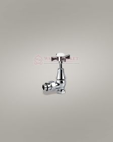 Угловой клапан серии Victoria для подключения чугунного радиатора 1/2"