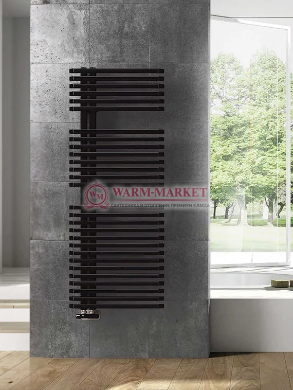 Полотенцесушитель Irsap Jazz с горизонтальными секциями из трубок прямоугольного сечения