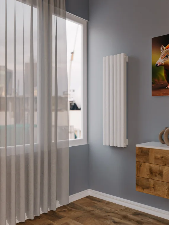 Bronto Plex V - вертикальный трубчатый радиатор высотой 1000 мм, боковое подключение