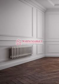 Трубчатый радиатор Dia Norm 3037-16 секций, трехтрубный с боковым подключением.