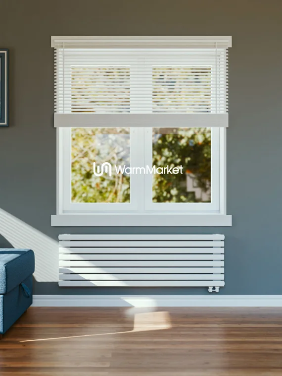 Bareng Tipe Z 500 - горизонтальный трубчатый радиатор шириной 500 мм, нижнее правое подключение