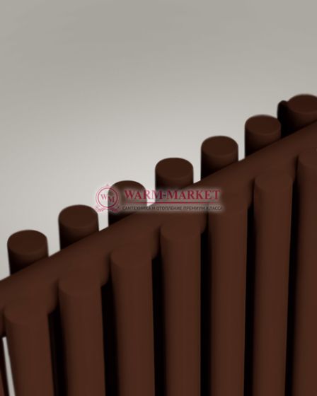 Garmonia A25 V2 - вертикальный трубчатый радиатор высотой 1784 мм коричневого цвета