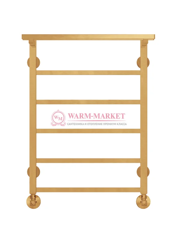 Контур П6-3 - электрический полотенцесушитель с полкой, цвет бронза