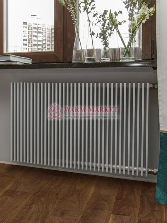 Вертикальный трубчатый радиатор KZTO Paralleli v2 534 шаг 25