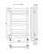 Латте П10 - электрический полотенцесушитель, белый