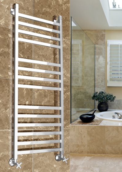 Prestige -водяной полотенцесушитель с прямоугольным профилем