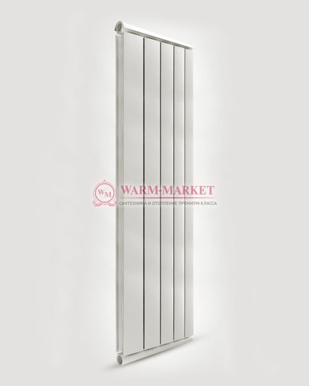 Silver S 1700 - вертикальный цветной алюминиевый дизайн - радиатор