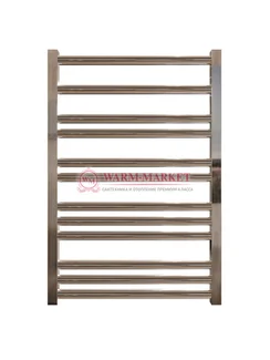 Mandarino Tubo 500х800 - цветной полотенцесушитель из анодированного алюминия, модель 12/13