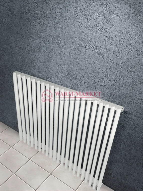 Трубчатый радиатор KZTO Garmonia C25 V1 высотой 547 мм