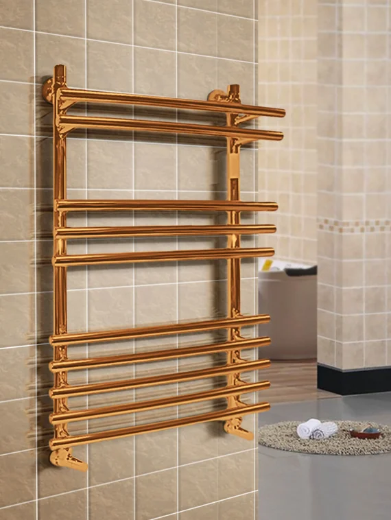 Verona A - водяной полотенцесушитель с выдвинутыми вперед верхними перекладинами