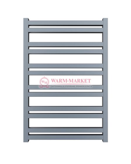 Mandarino Quadrata 500х800 - цветной полотенцесушитель из анодированного алюминия, модель 12/21