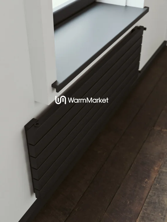 Bareng Temper Z 2250 - горизонтальный трубчатый радиатор шириной 2250 мм, боковое подключение