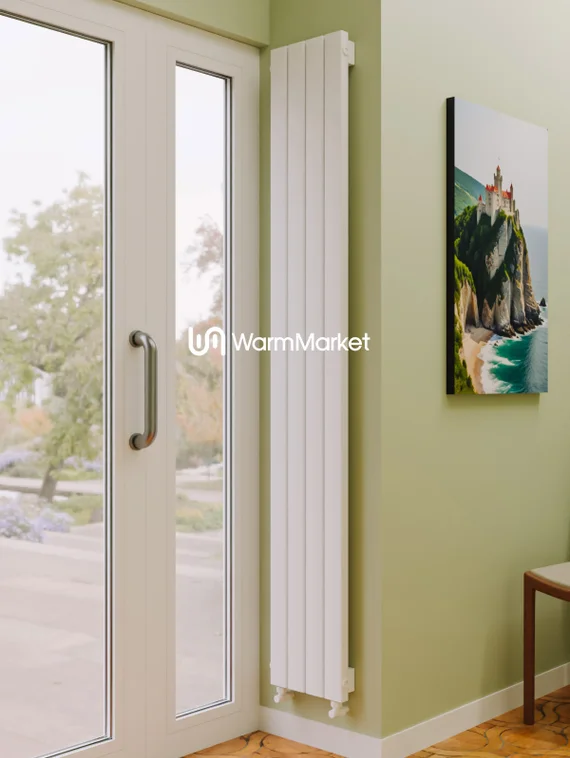 Bareng Temper V 1250 - вертикальный трубчатый радиатор высотой 1250 мм, нижнее разнесенное подключение