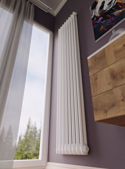 Bronto Pipe 2170 - двухтрубный трубчатый радиатор высотой 1700 мм, нижнее подключение