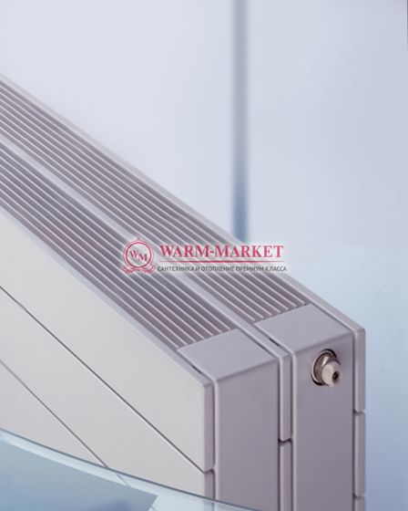 NARBONNE 35 142 – низкий конвектор высотой 142 мм с боковым подключением5