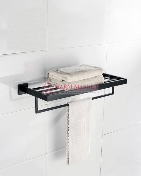 Держатель для полотенец Warmer Black Line 221600123