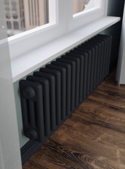 Bronto Pipe 3020 - трехтрубный трубчатый радиатор высотой 200 мм, нижнее подключение