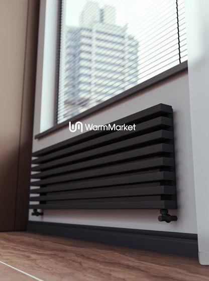 Bareng Select Z 1250 - горизонтальный трубчатый радиатор шириной 1250 мм, нижнее разнесенное подключение