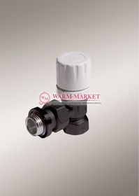 Purmo вентиль термостатический угловой ½ МТВ 131 черный