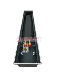 Внутрипольный конвектор Techno Power KVZ, высота 85 мм., ширина 150 мм., без решетки