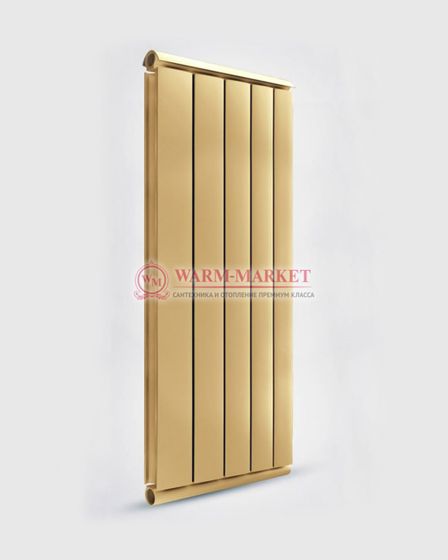 Silver S 1500 - вертикальный цветной алюминиевый дизайн - радиатор