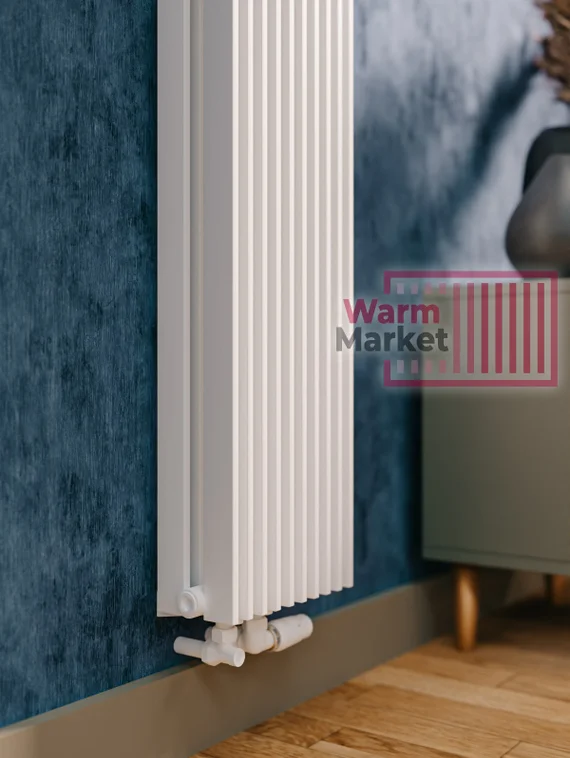 Вертикальный трубчатый радиатор KZTO Paralleli v2 1034 шаг 25
