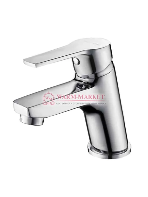 Смеситель умывальника черный Rhin 4403-Bl