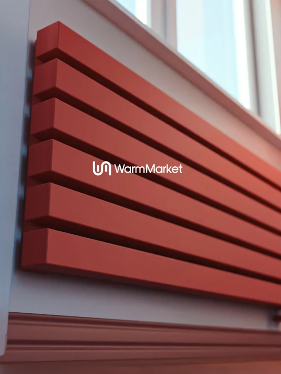 Bareng Livian Z 800 - горизонтальный трубчатый радиатор шириной 800 мм, нижнее правое подключение