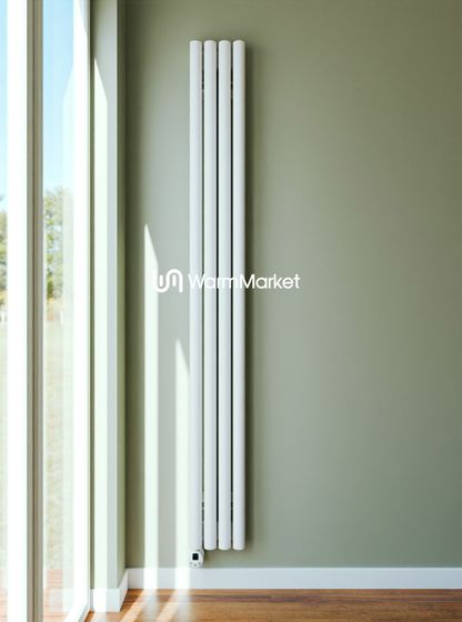 Bareng Monte VE 1250 - вертикальный электрический трубчатый радиатор высотой 1250 мм