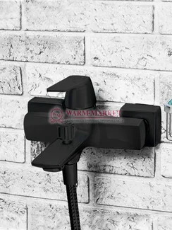 Смеситель для ванны черный Neime 1901-Bl