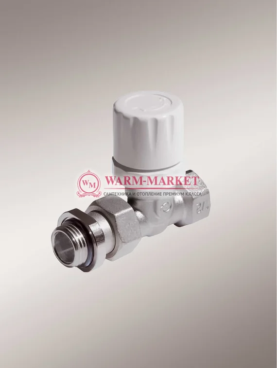 Purmo вентиль термостатический прямой ½ МТВ 130 никелированый