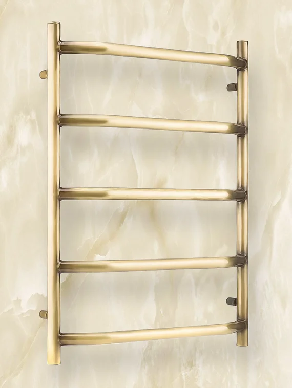 Garsia Aldera - классический полотенцесушитель в форме лесенки цвета бронза