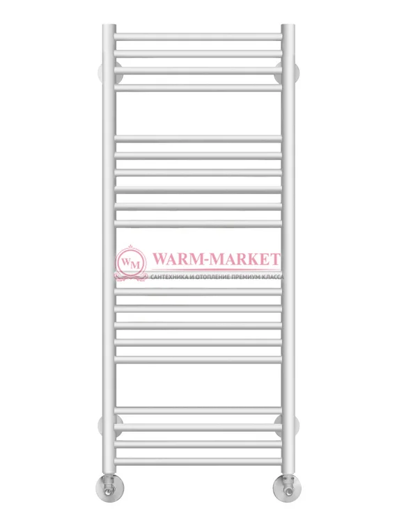Аврора П20-2 - водяной полотенцесушитель, нижнее подключение, белый