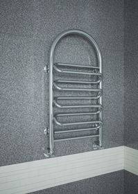 Liana  - водяной полотенцесушитель с изогнутой перекладиной