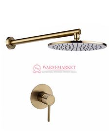 Комплект для душа Warmer Bronze Line 400300-10D