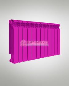 Rifar Alum Ral 500 - цветной алюминиевый радиатор с боковым подключением