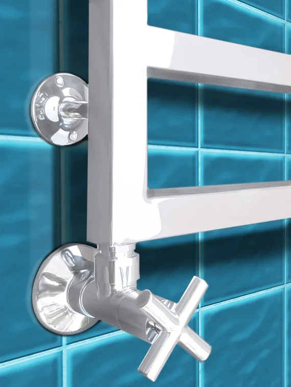 Corsica White - белый дизайн полотенцесушитель оригинальной формы