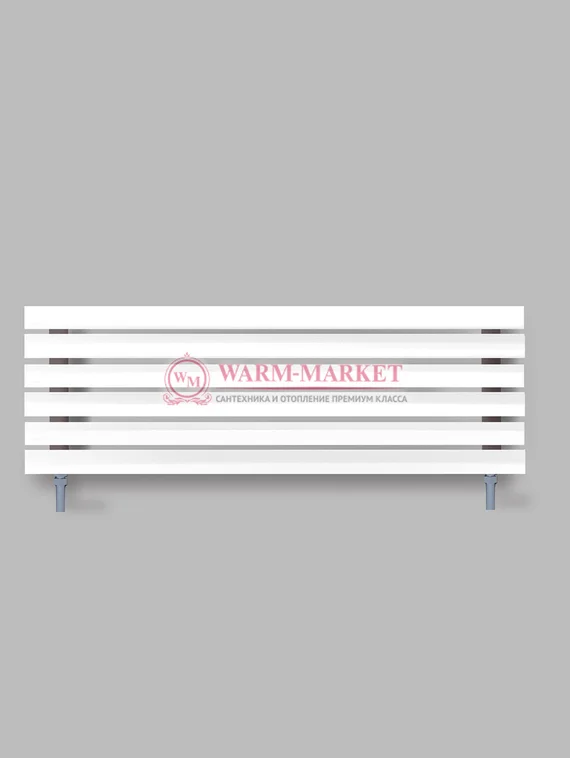 Steel G 50х30 2250 - горизонтальный трубчатый дизайн-радиатор, 14 секций