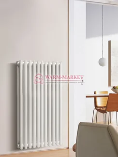 Трубчатый радиатор KZTO Garmonia C40 V2 высотой 1307 мм