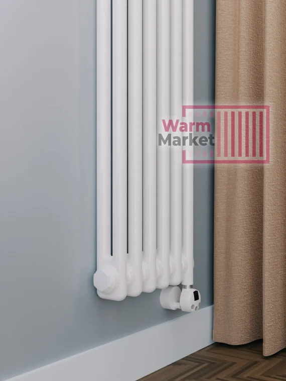 Axxinot Sentir Electric 2180 - электрический вертикальный двухтрубный трубчатый радиатор высотой 1800 мм