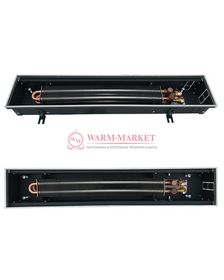 Внутрипольный конвектор Techno Power KVZ, высота 105 мм., ширина 150 мм., без решетки