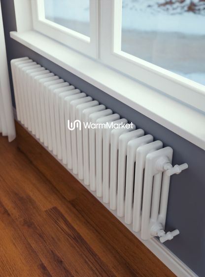 Bareng Softy 3037 - трехтрубный трубчатый радиатор высотой 370 мм, боковое подключение