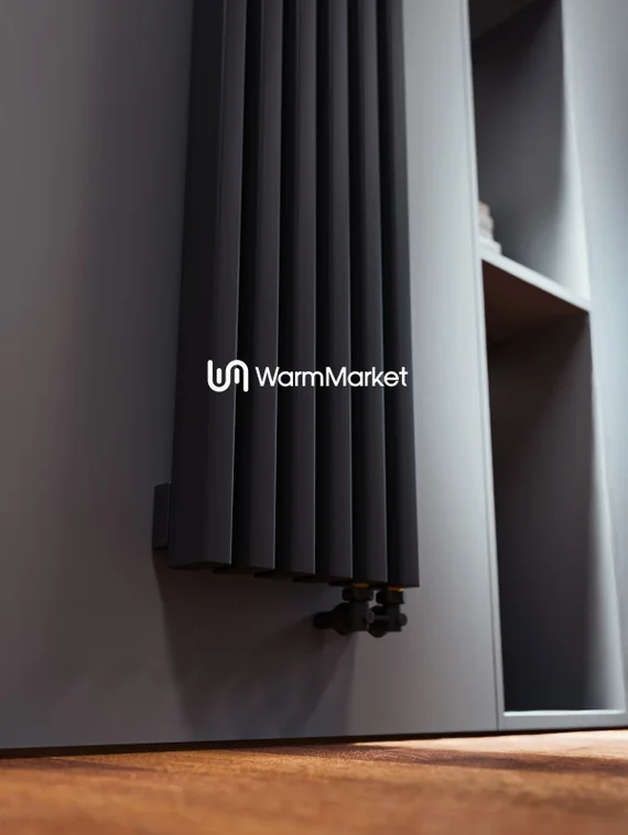 Bareng Select V 1250 - вертикальный трубчатый радиатор высотой 1250 мм, нижнее правое подключение