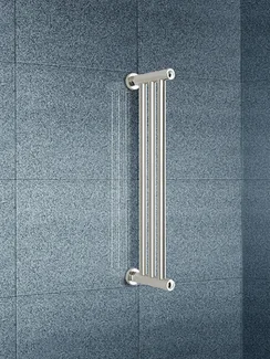 Horda-вертикальный узкий полотенцесушитель водяного типа