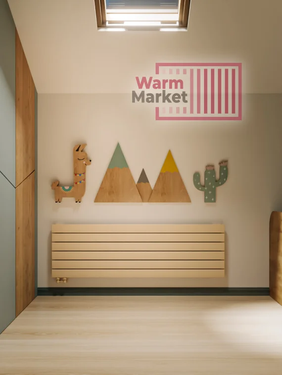 Axxinot Adero 30х60 Z - горизонтальный радиатор шириной 1000 мм, нижнее правое подключение