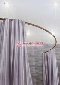 Карниз по контуру ванны серия Premium цвет бронза (противоположные стены).