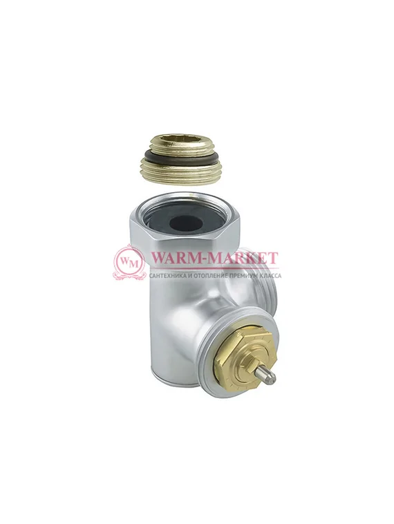 Вентиль термостатический левый осевой Hummel Designtechnik 3/4НРx1/2НР