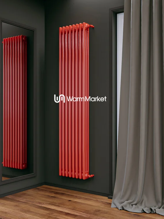 Bareng Softy 3150 - трехтрубный трубчатый радиатор высотой 1500 мм, боковое подключение